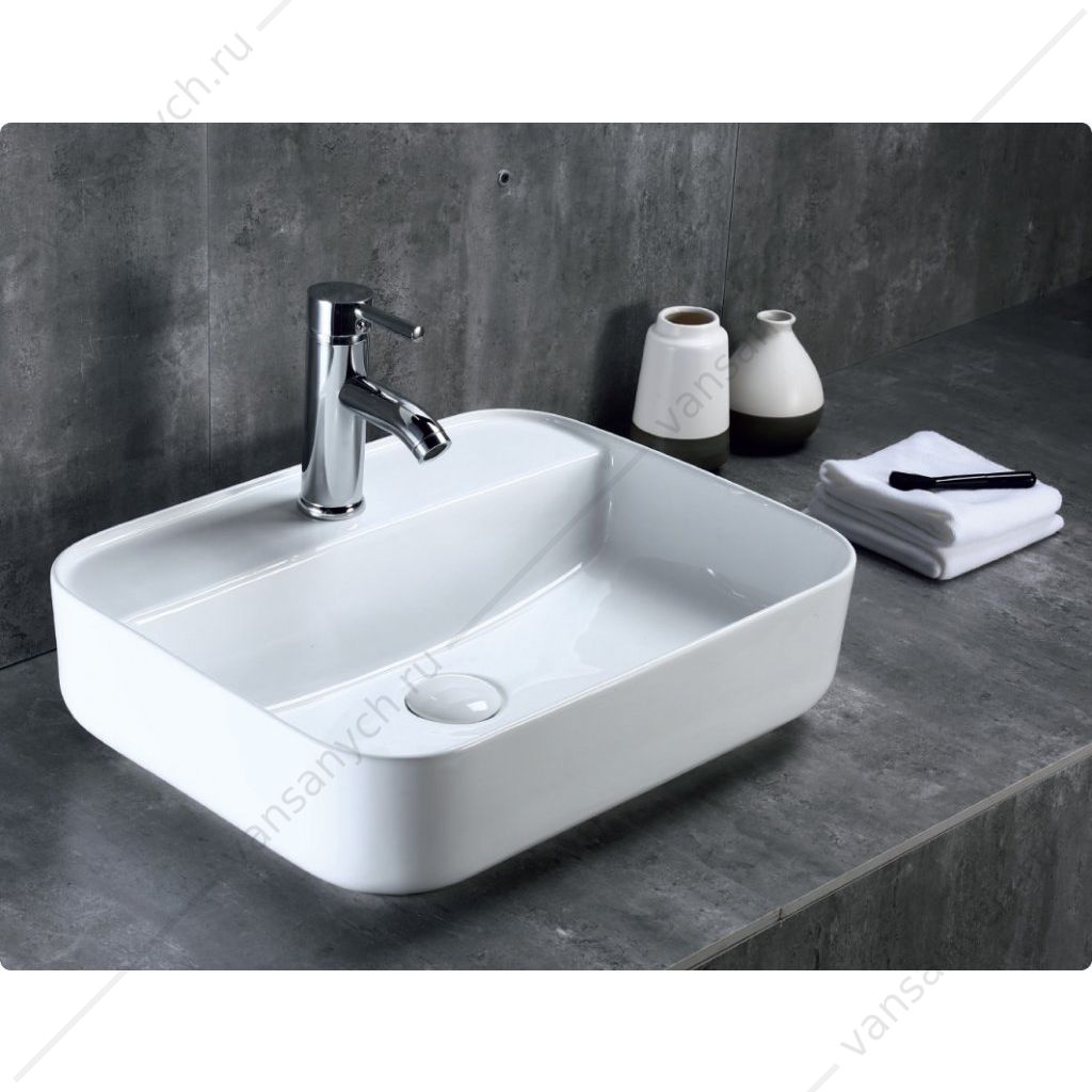 Раковина накладная керамическая BELBAGNO BB1321 белый Belbagno (Италия) купить в Тюмени (Ван Саныч™)