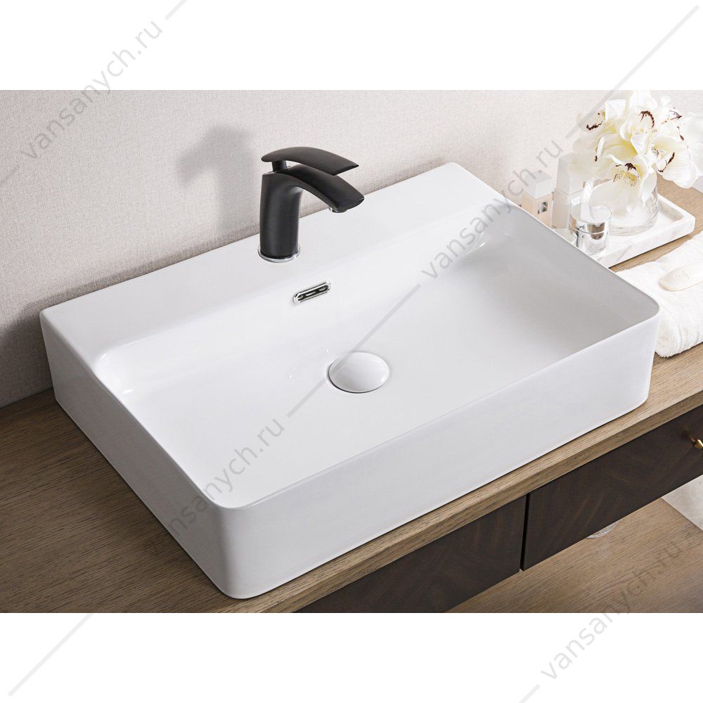 Раковина керамическая накладная BELBAGNO BB1338 белый Belbagno (Италия) купить в Тюмени (Ван Саныч™)