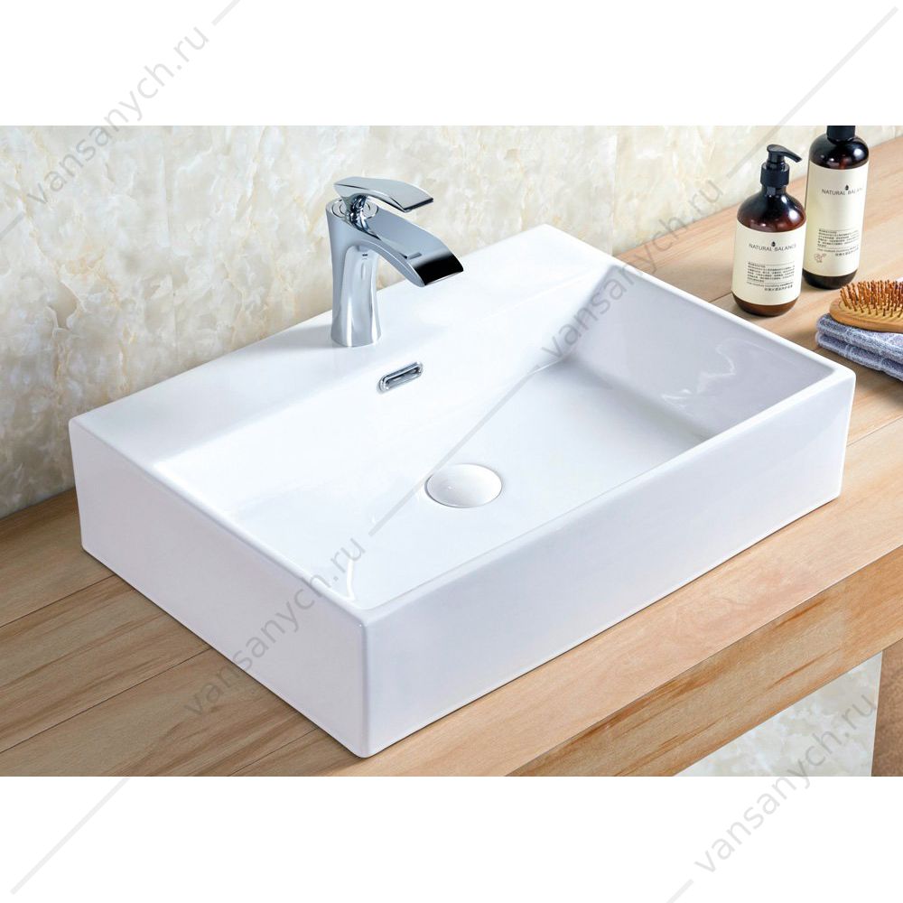 Раковина керамическая накладная BELBAGNO BB1340 белый Belbagno (Италия) купить в Тюмени (Ван Саныч™)