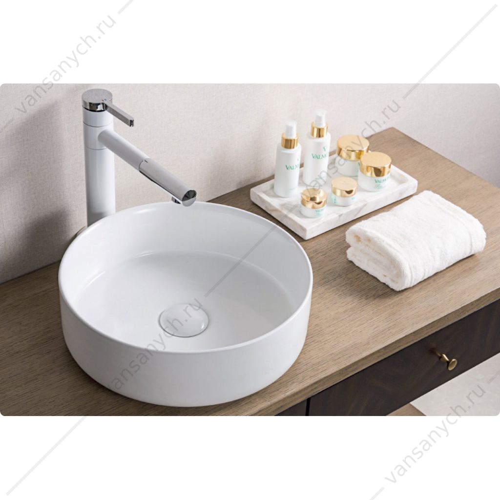 Раковина накладная керамическая BELBAGNO BB1357 белый Belbagno (Италия) купить в Тюмени (Ван Саныч™)