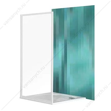 Душевая стенка Walk in CLASSICline CSB 820-840*1850 хром.мат/не прозрачн./3mm Roltechnik (Чехия) купить в Тюмени (Ван Саныч™)