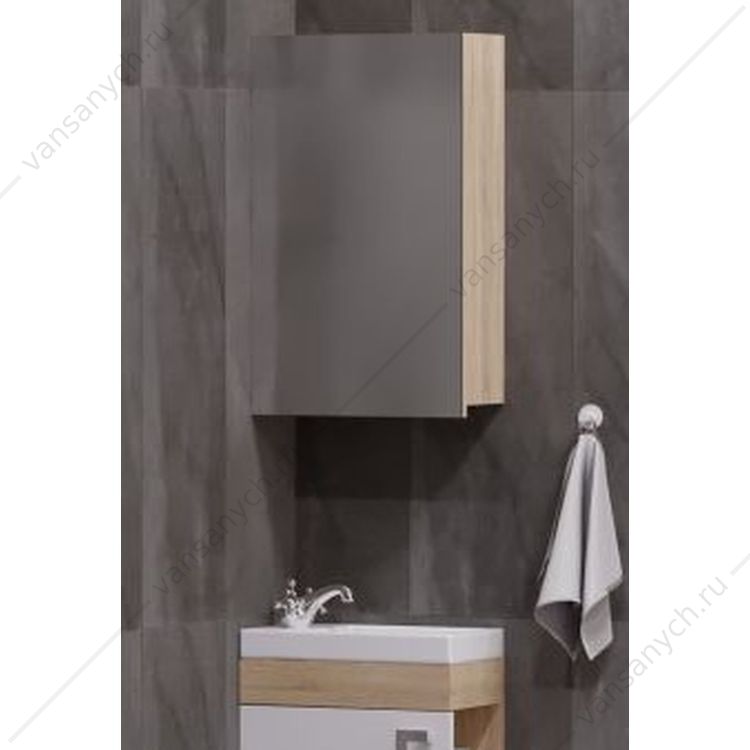 9757 Зеркало-шкаф Corozo Комо 40 сонома Corozo (Россия) купить в Тюмени (Ван Саныч™)