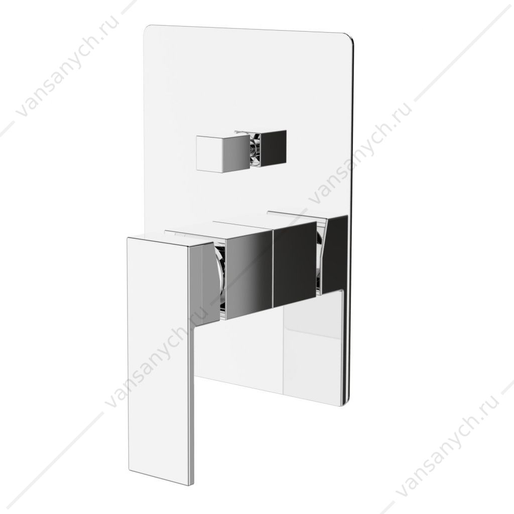 Смеситель для душа встраиваемый BELBAGNO ROMANO хром ROM-VDI-CRM Belbagno (Италия) купить в Тюмени (Ван Саныч™)