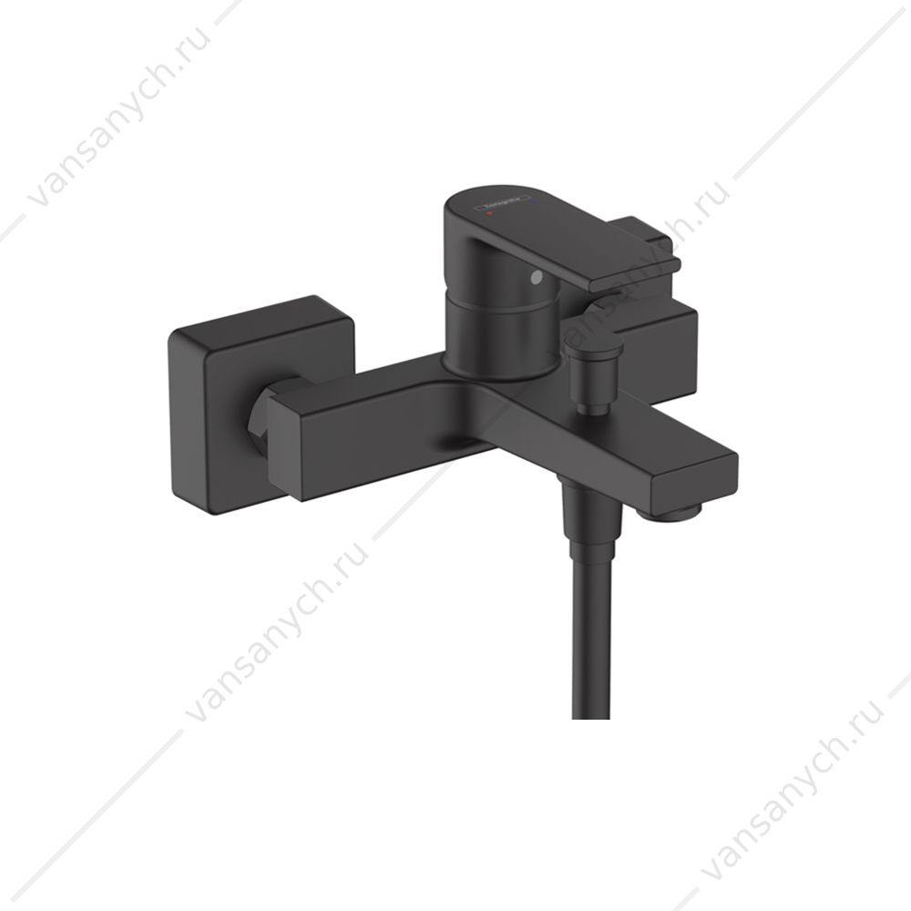 Смеситель для ванны Hansgrohe Vernis Shape ВМ черный 71450670 HANSGROHE (Германия) купить в Тюмени (Ван Саныч™)