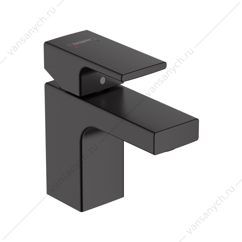 Смеситель для раковины со сливным гарнитуром Hansgrohe Vernis Shape 70 71560670 черный HANSGROHE (Германия) купить в Тюмени (Ван Саныч™)
