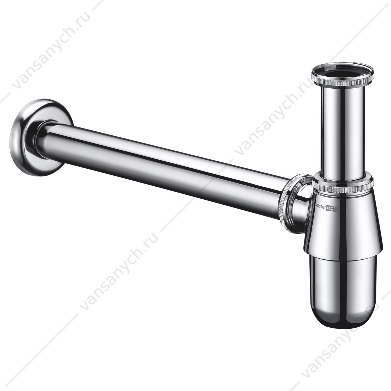 Сифон для раковины хром A071 WasserKraft (Германия) купить в Тюмени (Ван Саныч™)