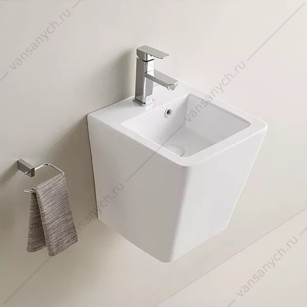 00-00012841 Раковина 37х41 моноблок подвесная COMFORTY 500V (с компл. креплений) Comforty (Россия) купить в Тюмени (Ван Саныч™)