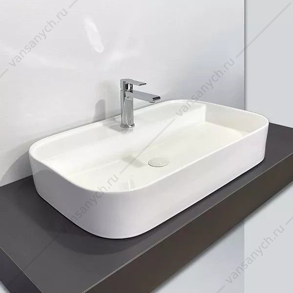 00-00013930 Раковина 75х45 накладная COMFORTY 78500D Comforty (Россия) купить в Тюмени (Ван Саныч™)