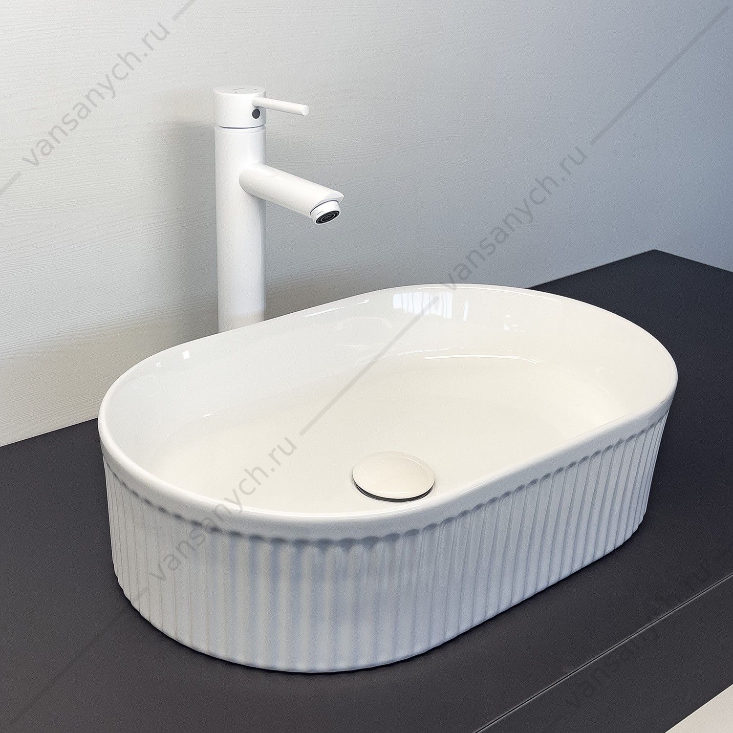 00-00019897 Раковина 49х31 накладная COMFORTY CF178607X Comforty (Россия) купить в Тюмени (Ван Саныч™)