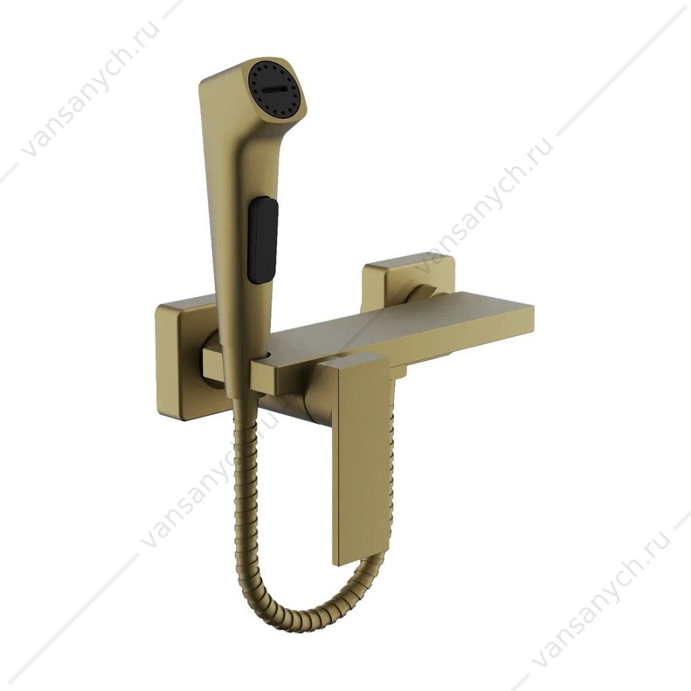 6031248 Смеситель с гигиеническим душем BELZ B55653-5 золото BELZ (Китай) купить в Тюмени (Ван Саныч™)