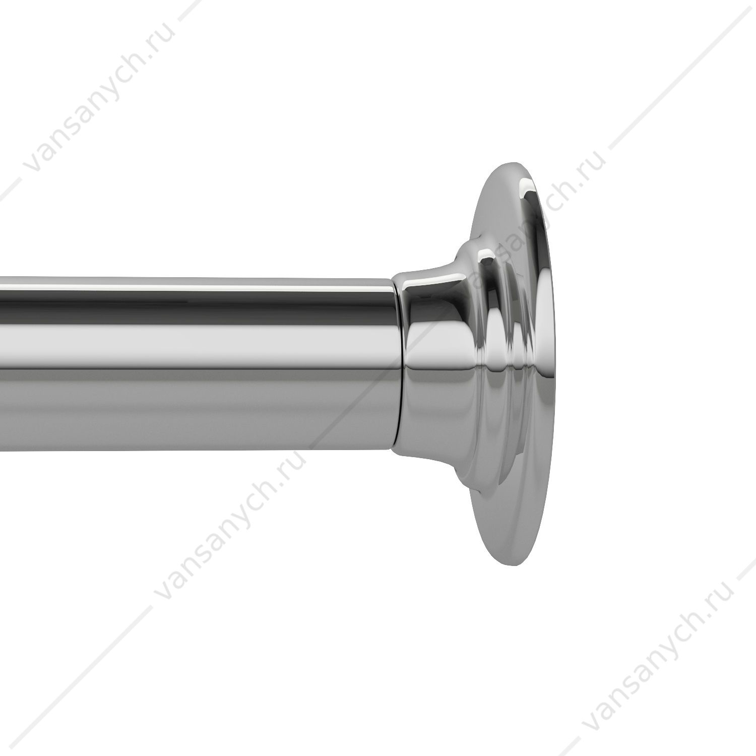 Карниз угловой для ванной 90-180 см, хром глянц., Elegante, IDDIS, 050A200I14 IDDIS (Россия) купить в Тюмени (Ван Саныч™)