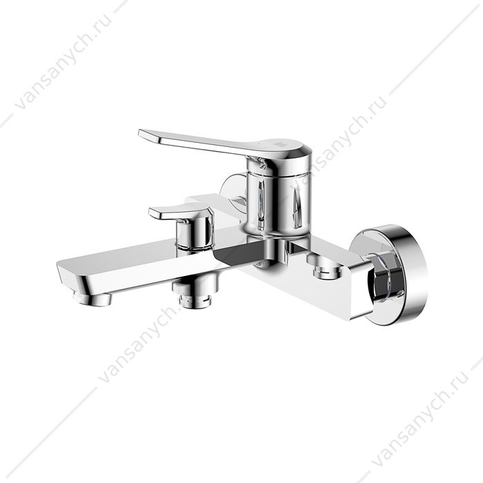 Смеситель для ванны, глянцевый хром, Parker, IDDIS, PARSB02i02WA IDDIS (Россия) купить в Тюмени (Ван Саныч™)