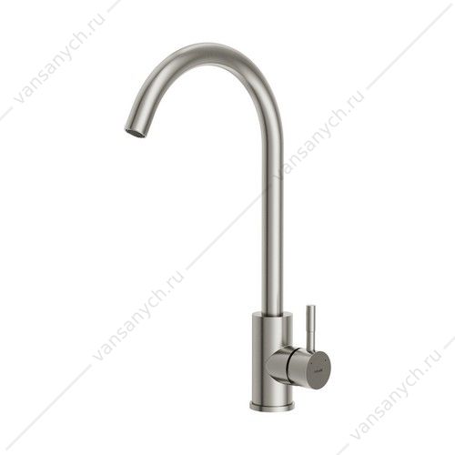 00-00002569 Смеситель для кухни Cersanit COMO, сатин, A68242 Cersanit (Польша) купить в Тюмени (Ван Саныч™)