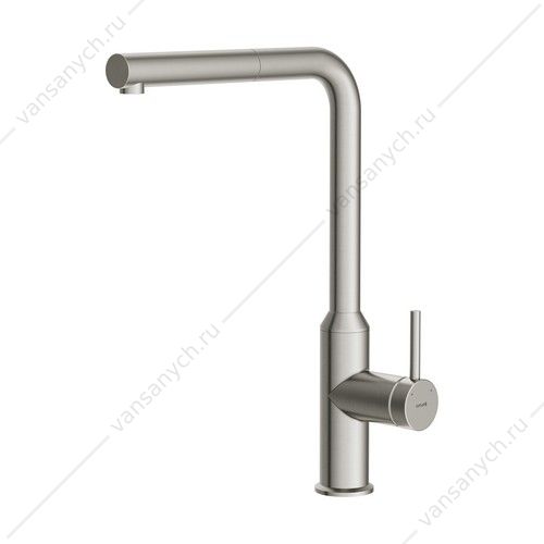 00-00016871 Смеситель для кухни Cersanit FLAVIS, выдвижной излив, сатин, A68248 Cersanit (Польша) купить в Тюмени (Ван Саныч™)