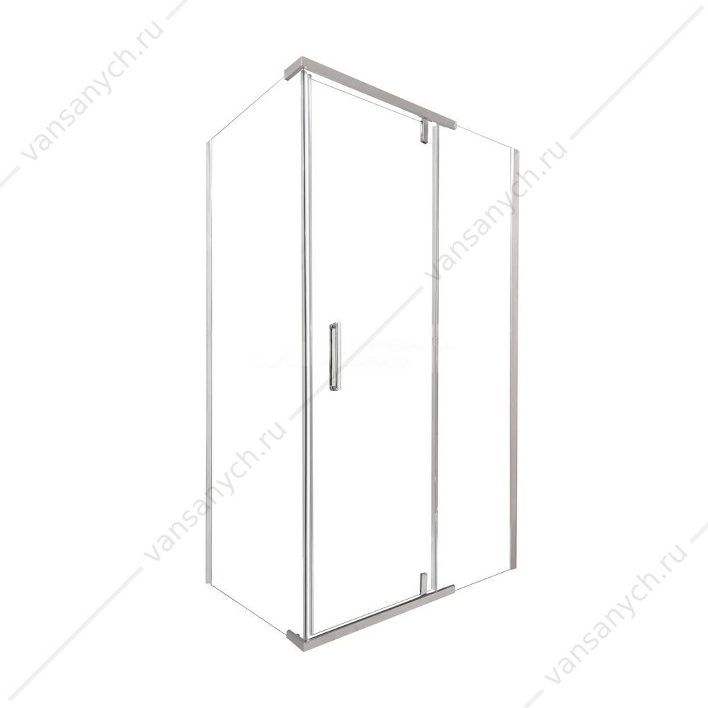 Душевой уголок 120х80 OLIVE'S VIAR VR-128CS-SW-C прямоугольный, прозрачное стекло 6мм, хром OLIVE’S (Испания) купить в Тюмени (Ван Саныч™)