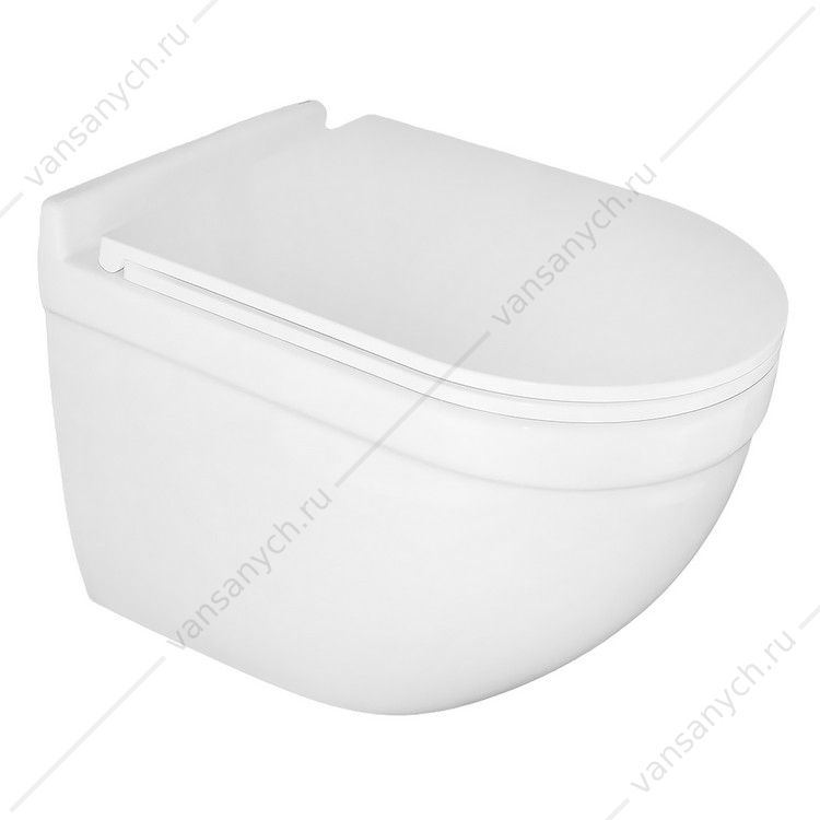 00097302 Унитаз безободковый смыв скрытое ТОРНАДО с сидением микролифт, быстросъем Azario Fora подвесной AZ-0017-UQ3 AZARIO (Россия/Китай) купить в Тюмени (Ван Саныч™)