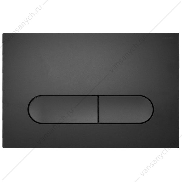 00092295 Кнопка смыва AZARIO NEW двойная, пластик, черный матовый AZ-004.04 AZARIO (Россия/Китай) купить в Тюмени (Ван Саныч™)