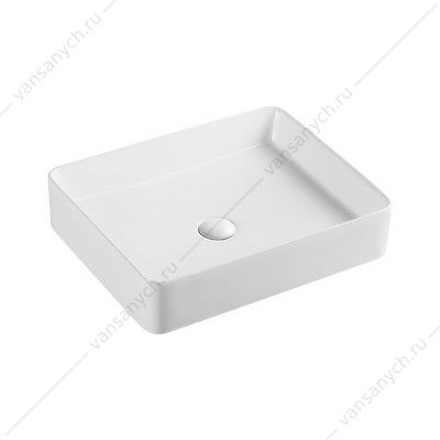 Раковина 51х4,5 накладная Azario, белый AZ-2178 AZARIO (Россия/Китай) купить в Тюмени (Ван Саныч™)