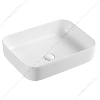 Раковина 50х39 накладная Azario, белая AZ-2195 AZARIO (Россия/Китай) купить в Тюмени (Ван Саныч™)