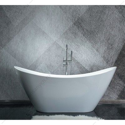 00090391 Ванна 170х75 акриловая Azario MELADO, свободностоящая с сифоном и ножками AZ-6107-17W AZARIO (Россия/Китай) купить в Тюмени (Ван Саныч™)