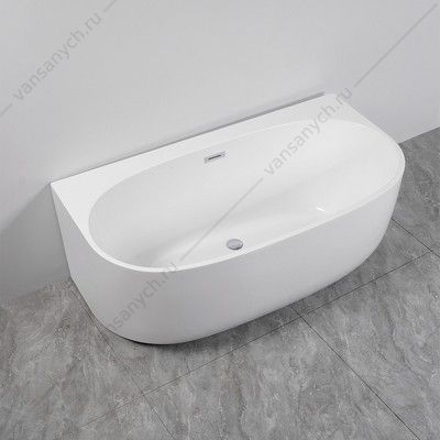 00093979 Ванна 170х85 акриловая Azario STANFORD пристенная, с сифоном и рамой AZ-6727 AZARIO (Россия/Китай) купить в Тюмени (Ван Саныч™)