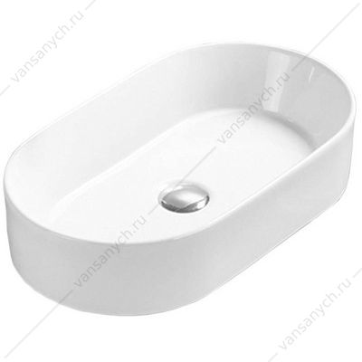 Раковина 60х38 накладная Azario белая AZ-78330D AZARIO (Россия/Китай) купить в Тюмени (Ван Саныч™)
