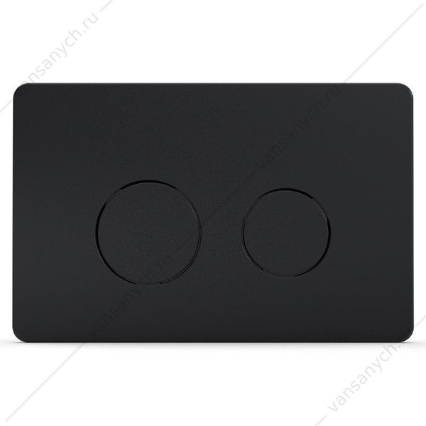 00084543 Кнопка смыва AZARIO двойная, круглая, цвет черный AZ-8200-0087/AZ-P57-0190 AZARIO (Россия/Китай) купить в Тюмени (Ван Саныч™)