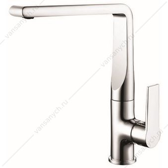 00077443 Смеситель для кухни AZARIO FARO керам. картридж, хром AZ-PS56459C AZARIO (Россия/Китай) купить в Тюмени (Ван Саныч™)