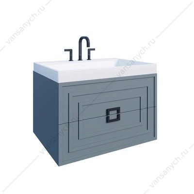 Тумба с раковиной 70см Azario ARMARIO 70/2 подвесная, раковина CLASSIK 70, серый матовый CS00096963 AZARIO (Россия/Китай) купить в Тюмени (Ван Саныч™)