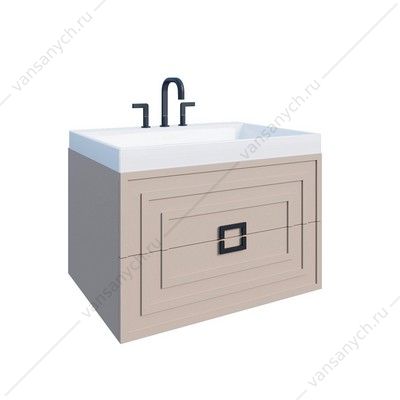 Тумба с раковиной 90см Azario ARMARIO 90/2 подвесная, раковина CLASSIK 90, кашемир CS00097024 AZARIO (Россия/Китай) купить в Тюмени (Ван Саныч™)