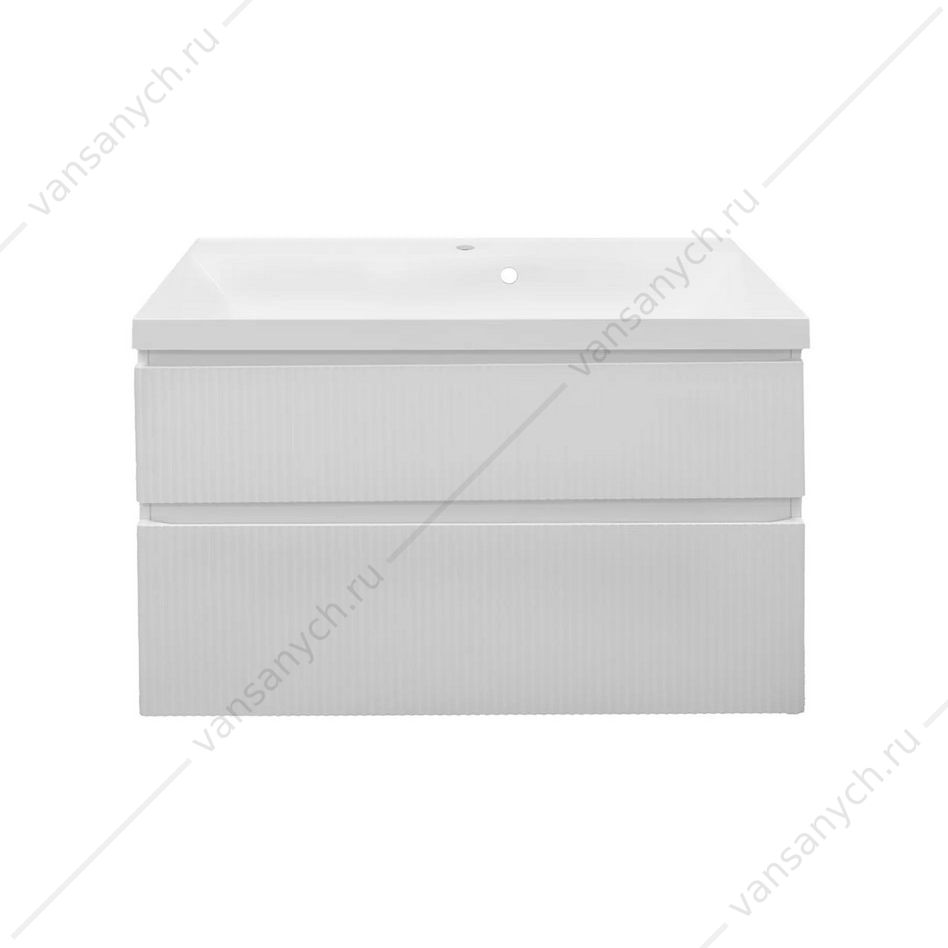 Тумба с раковиной 100см Azario Viola 100/2 подвесная, раковина Астория 100, белый матовый CS00097149 AZARIO (Россия/Китай) купить в Тюмени (Ван Саныч™)