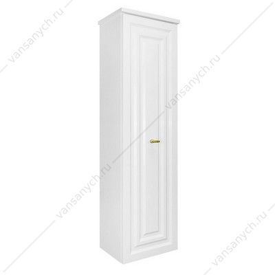 00097627 Пенал 40х33х135 подвесной Azario LAURA ПРАВЫЙ белый гл, ручка золото CS00097627 AZARIO (Россия/Китай) купить в Тюмени (Ван Саныч™)