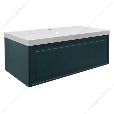 Тумба с раковиной 100см Azario Belloni 100 подвесная, Push to Open, раковина Астория 100, зеленый CS00098074 AZARIO (Россия/Китай) купить в Тюмени (Ван Саныч™)