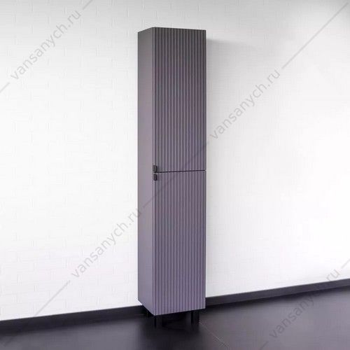 Шкаф-колонна 35х190 для ванной Comforty Лима 35Н антрацит, 00-00019242CF Comforty (Россия) купить в Тюмени (Ван Саныч™)