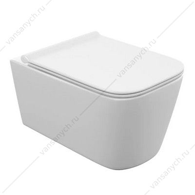 Унитаз безободковый, смыв ТОРНАДО, с сиденьем микролифт, быстросъем Cersanit Crea Vortex DPL EO 68916 Cersanit (Польша) купить в Тюмени (Ван Саныч™)