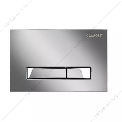 Панель смыва двухрежимная Comforty CF5097HCC хром глянцевый Comforty (Россия) купить в Тюмени (Ван Саныч™)