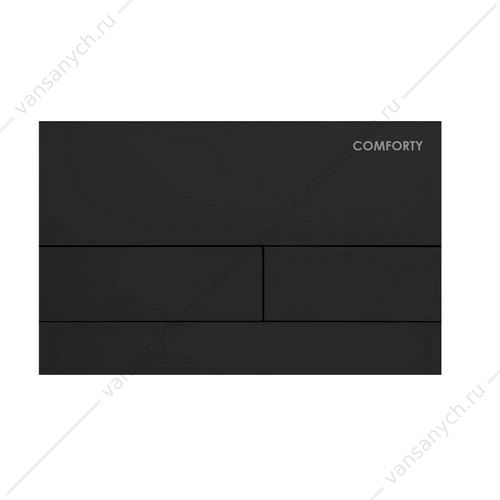 Панель смыва двухрежимная Comforty CF5097TB сатин (хром матовый)  Comforty (Россия) купить в Тюмени (Ван Саныч™)