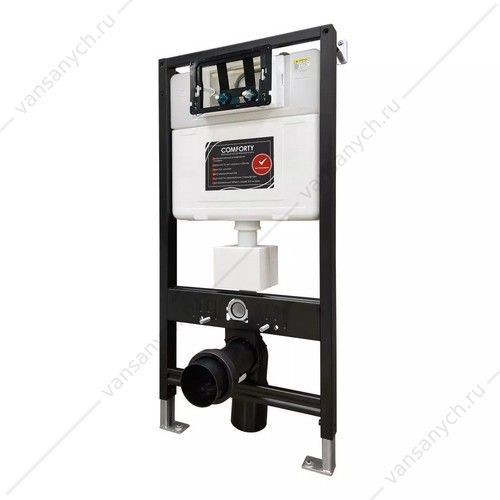 Инсталляция с пневматическим механизмом для подвесного унитаза  Comforty CF5K009DP  Comforty (Россия) купить в Тюмени (Ван Саныч™)