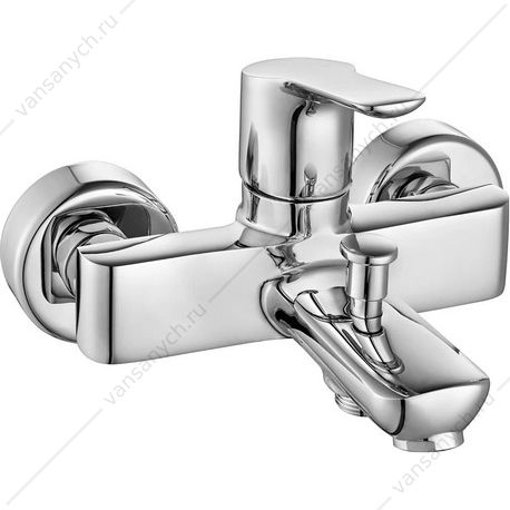 Смеситель для ванны LUNA хром 102102450EX  E.C.A. (Турция) купить в Тюмени (Ван Саныч™)