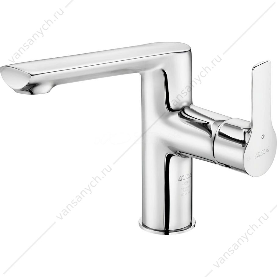 Смеситель для раковины 158 LUNA без дон. клапана 102108955EX  E.C.A. (Турция) купить в Тюмени (Ван Саныч™)