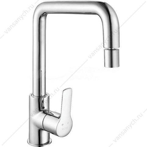 Смеситель для кухни LUNA хром 102118044EX  E.C.A. (Турция) купить в Тюмени (Ван Саныч™)