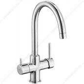 Смеситель для кухни с подключением к фильтру питьевой воды 102118137EX  E.C.A. (Турция) купить в Тюмени (Ван Саныч™)