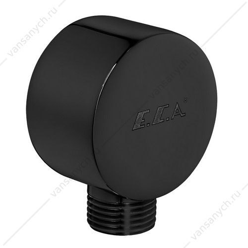 Шланговое подсоединение MINIMAL, матовый черный 102126634C1EX  E.C.A. (Турция) купить в Тюмени (Ван Саныч™)