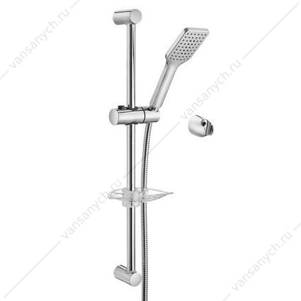 Душевой гарнитур 60см с мыльницей TIERA хром 102146029EX  E.C.A. (Турция) купить в Тюмени (Ван Саныч™)