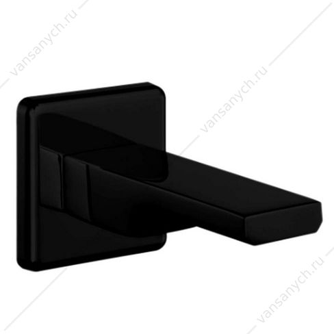 Излив 120 мм TIERA матовый черный 102159205C1EX-K  E.C.A. (Турция) купить в Тюмени (Ван Саныч™)