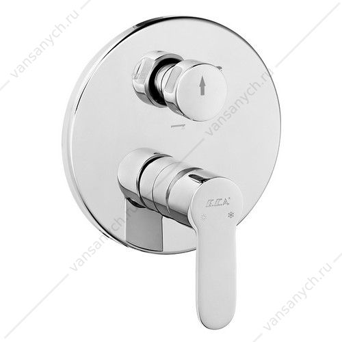 Смеситель для душа, 3 потребителя (внешняя часть) NITA хром 102167308EX-Y  E.C.A. (Турция) купить в Тюмени (Ван Саныч™)