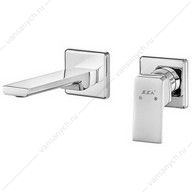 Смеситель для раковины настенный TIERA (внешняя часть) хром 102167605EX-KK E.C.A. (Турция) купить в Тюмени (Ван Саныч™)