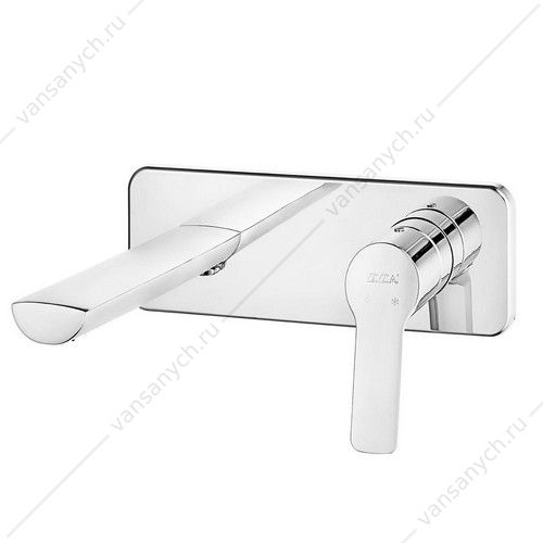 Смеситель для раковины настенный (внешняя часть) LUNA 102167606EX-K  E.C.A. (Турция) купить в Тюмени (Ван Саныч™)