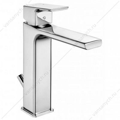 Смеситель для раковины 191 TIERA  с дон. клапаном хром 102188013EX  E.C.A. (Турция) купить в Тюмени (Ван Саныч™)