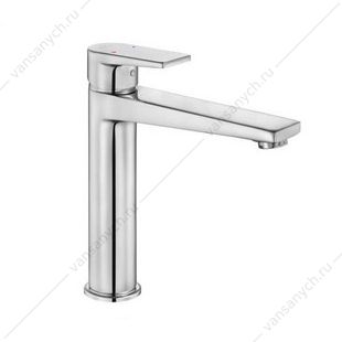 Смеситель для раковины 116 высокий DALIA хром 102188117EX  E.C.A. (Турция) купить в Тюмени (Ван Саныч™)